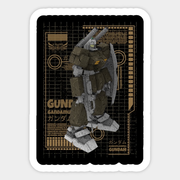 RGC-83 GM Cannon II Sticker by gblackid